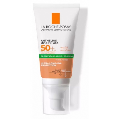 Anthelios xl spf 50+ gel crema toque seco (color 50 ml)