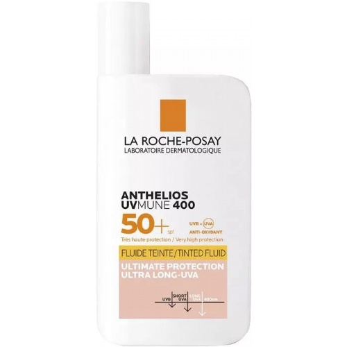 Anthelios fluido invisible spf 50+ color (1 bote 50 ml)