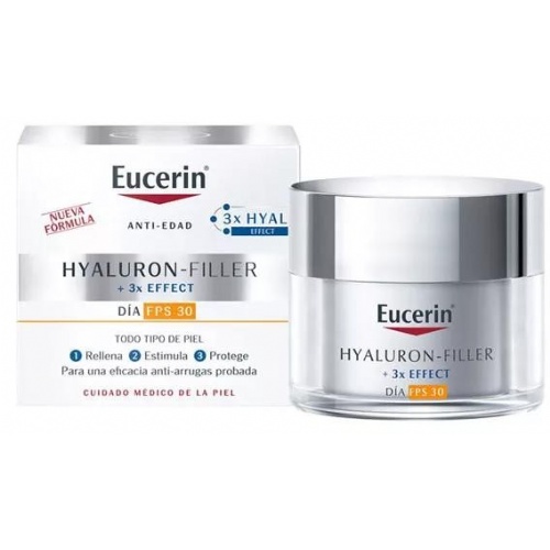 Eucerin antiedad hyaluron filler dia fps30 (1 envase 50 ml)