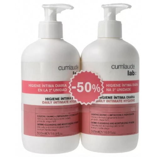 Cumlaude duplo higiene intima diaria 500 ml