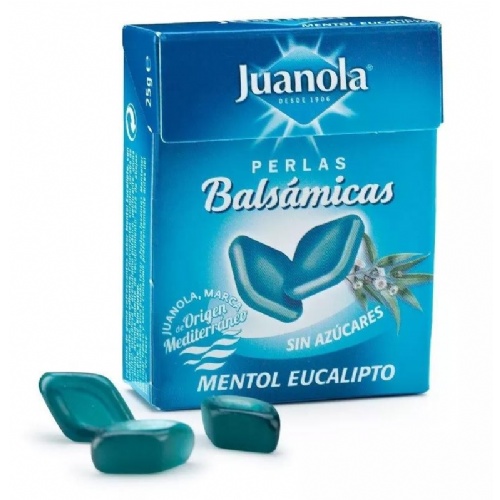 Juanola perlas mentol eucalipto (25 g)