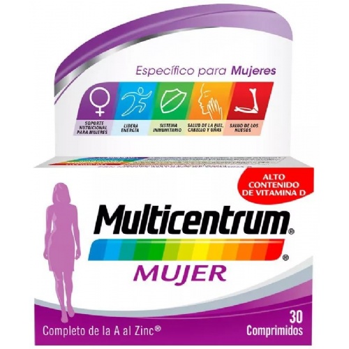 Multicentrum mujer (30 comprimidos)