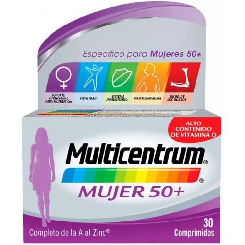 Multicentrum mujer 50+ (30 comprimidos)