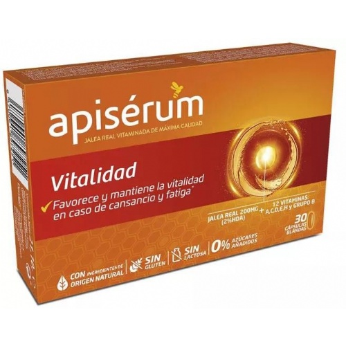 Apiserum vitalidad (30 capsulas blandas)