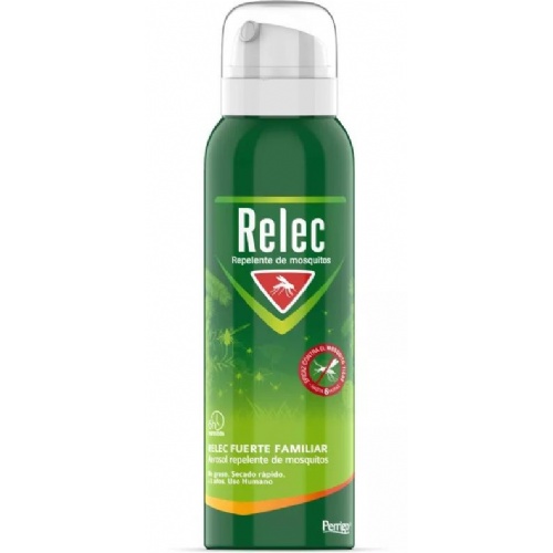 Relec fuerte familiar repelente de mosquitos de uso humano (1 envase 125 ml)