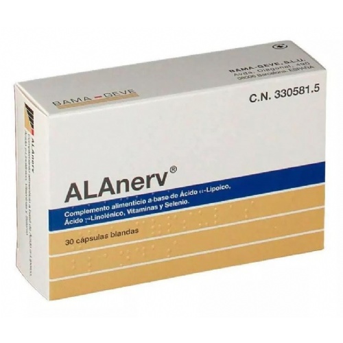 Alanerv (30 capsulas blandas)