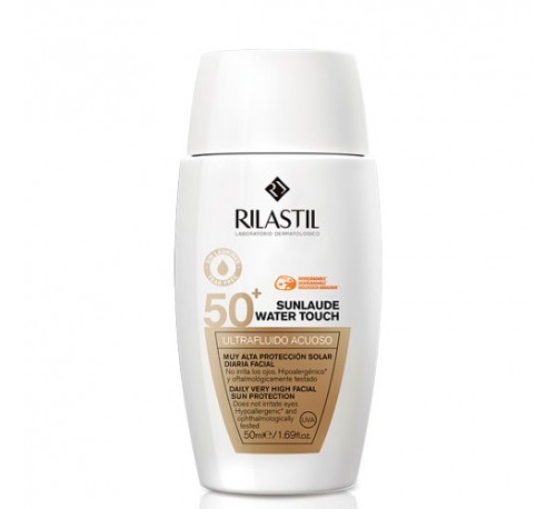 Rilastil cumlaude lab: sunlaude spf+50 - water touch (1 envase 50 ml)