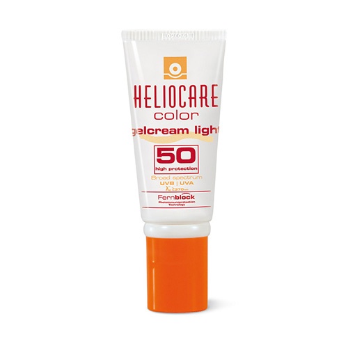 Heliocare color gelcream spf 50 protector solar (light 50 ml)