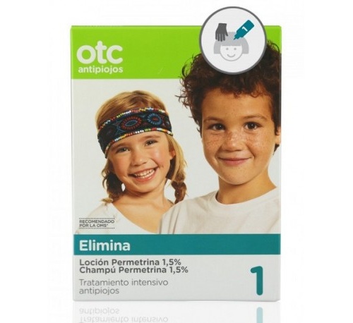 Otc antipiojos pack permetrina 1.5% (locion y champu)