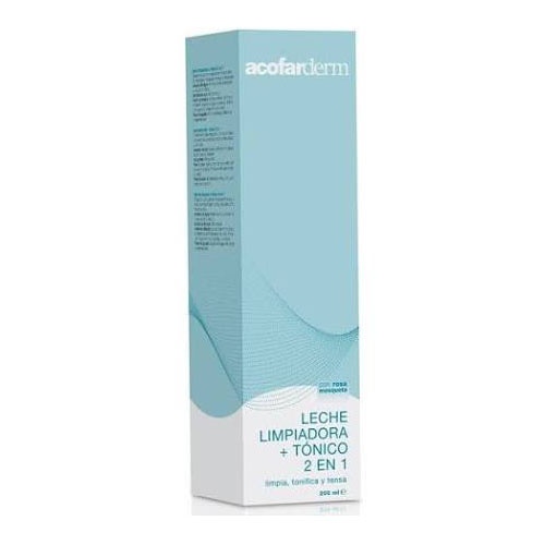 Acofarderm leche limpiadora + tonico 2 en 1 (200 ml)