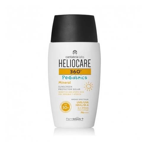 Heliocare 360º spf 50+ pediatrics mineral - protector solar piel sensible y atopica (1 envase 50 ml)